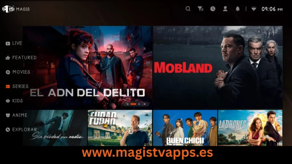 Experiencia de streaming en Ultra HD